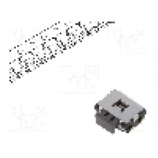 Microintrerupator, 4.7x3.5x1.65mm, OFF-(ON), SPST, PANASONIC - EVQPUB02K