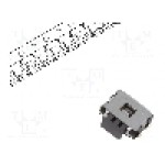 Microintrerupator, 4.7x3.5x1.65mm, OFF-(ON), SPST, PANASONIC - EVQPUD02K