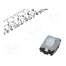 Microintrerupator, 4.7x3.5x1.65mm, (ON)-OFF, SPST, PANASONIC - EVQP2002M