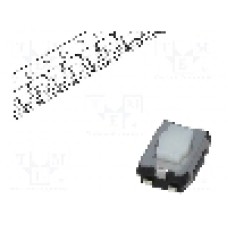 Microintrerupator, 4.7x3.5x1.65mm, (ON)-OFF, SPST, PANASONIC - EVQP2002W