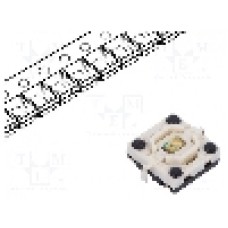 Microintrerupator 4.9x4.9mm, OFF-(ON), SPST-NO, DIPTRONICS - ML4L12RQR