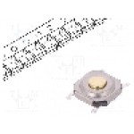 Microintrerupator 5.1x5.1mm, OFF-(ON), SPST-NO, C&K - PTS525SM15SMTR2 LFS