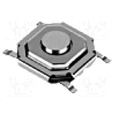 Microintrerupator 5.2x5.2mm, {{Mod comutare}}, SPST-NO, ALPS - SKQGABE010