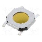 Microintrerupator 5.2x5.2mm, OFF-(ON), JIANFU - TVCM15010BB