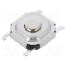 Microintrerupator 5.2x5.2mm, OFF-(ON), JIANFU - TVCM16015BPB