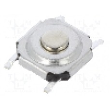 Microintrerupator 5.2x5.2mm, OFF-(ON), JIANFU - TVCM17015BPB