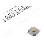 Microintrerupator 5.2x5.2x1.5mm, (ON)-OFF, SPST, ALPS - SKQGADE010