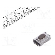 Microintrerupator 6.1x3.7x2.5mm, (ON)-OFF, SPST, ALPS - SKQYAAE010