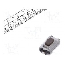 Microintrerupator 6.1x3.7x2.5mm, (ON)-OFF, SPST, ALPS - SKQYABE010