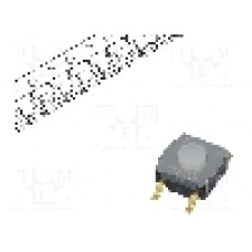 Microintrerupator 6.2x6.2mm, OFF-(ON), SPST-NO, C&K - KSC1001J LFS