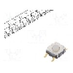 Microintrerupator 6.2x6.2mm, OFF-(ON), SPST-NO, C&K - KSC223G LFG