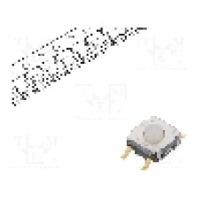 Microintrerupator 6.2x6.2mm, OFF-(ON), SPST-NO, C&K - KSC223G LFG
