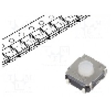 Microintrerupator 6.2x6.2mm, OFF-(ON), SPST-NO, C&K - KSC241J LFS