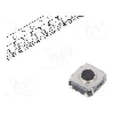 Microintrerupator 6.2x6.2mm, OFF-(ON), SPST-NO, C&K - KSC321J LFS