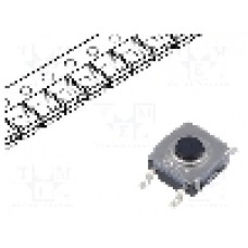 Microintrerupator 6.2x6.2mm, OFF-(ON), SPST-NO, C&K - KSC341G LFS