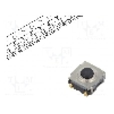 Microintrerupator 6.2x6.2mm, OFF-(ON), SPST-NO, C&K - KSC343J LFG