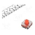 Microintrerupator 6.2x6.2mm, OFF-(ON), SPST-NO, C&K - KSC401J 50 SH LFS