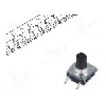 Microintrerupator 6.2x6.2mm, OFF-(ON), SPST-NO, C&K - KSC641G LFS