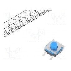 Microintrerupator 6.2x6.2mm, OFF-(ON), SPST-NO, C&K - KSC721G LFS