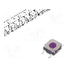 Microintrerupator 6.2x6.2mm, OFF-(ON), SPST-NO, C&K - KSEM31G LFS