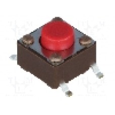 Microintrerupator, 6.2x6.2mm, OFF-(ON), SPST-NO, DIPTRONICS - DTSM-62R-V-B