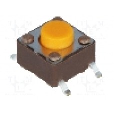 Microintrerupator, 6.2x6.2mm, OFF-(ON), SPST-NO, DIPTRONICS - DTSM-62S-V-B