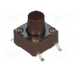 Microintrerupator, 6.2x6.2mm, OFF-(ON), SPST-NO, DIPTRONICS - DTSM-63N-V-B