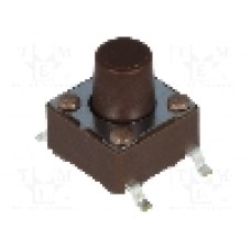 Microintrerupator, 6.2x6.2mm, OFF-(ON), SPST-NO, DIPTRONICS - DTSM-63N-V-B