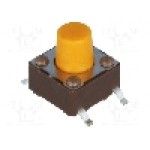 Microintrerupator, 6.2x6.2mm, OFF-(ON), SPST-NO, DIPTRONICS - DTSM-63S-V-B