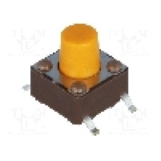 Microintrerupator, 6.2x6.2mm, OFF-(ON), SPST-NO, DIPTRONICS - DTSM-63S-V-B