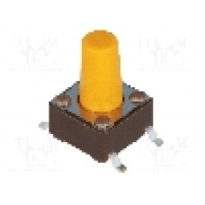 Microintrerupator, 6.2x6.2mm, OFF-(ON), SPST-NO, DIPTRONICS - DTSM-65S-V-B