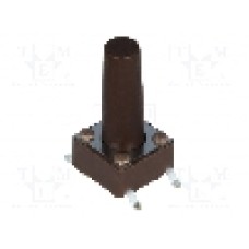 Microintrerupator, 6.2x6.2mm, OFF-(ON), SPST-NO, DIPTRONICS - DTSM-66N-V-B