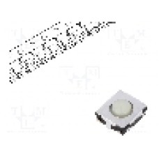 Microintrerupator, 6.5x6x1.8mm, OFF-(ON), SPST, PANASONIC - EVQQ2202W