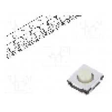 Microintrerupator, 6.5x6x1.8mm, OFF-(ON), SPST, PANASONIC - EVQQ2203W
