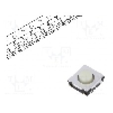 Microintrerupator, 6.5x6x1.8mm, OFF-(ON), SPST, PANASONIC - EVQQ2D03W