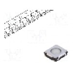 Microintrerupator, 6.5x6x1.8mm, OFF-(ON), SPST, PANASONIC - EVQQ2H01W
