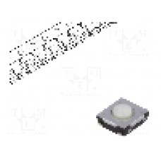 Microintrerupator, 6.5x6x1.8mm, OFF-(ON), SPST, PANASONIC - EVQQ2U02W Microintrerupator, 6.5x6x1.8mm, OFF-(ON), SPST, PANASONIC - EVQQ2U02W