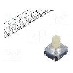 Microintrerupator 6.8x6.8mm, OFF-(ON), SPST-NO, C&K - KSC921J LFS