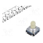 Microintrerupator 6.8x6.8mm, OFF-(ON), SPST-NO, C&K - KSC941J LFS