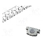 Microintrerupator, 6x3.5x3.5mm, OFF-(ON), SPST, PANASONIC - EVQP4KB3Q