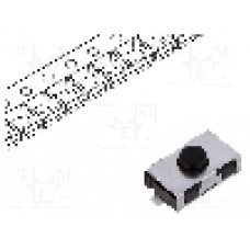 Microintrerupator 6x3.8mm, OFF-(ON), SPST-NO, C&K - KSR251G LFS