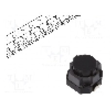 Microintrerupator, 6x6.1x3.5mm, (ON)-OFF, SPST, PANASONIC - EVPASAC1A