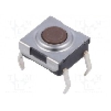 Microintrerupator, 6x6mm, OFF-(ON), SPST-NO, CANAL ELECTRONIC - DTSHW6-6N-B