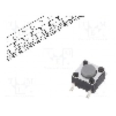 Microintrerupator 6x6mm, OFF-(ON), SPST-NO, C&K - PTS645SH43SMTR92 LFS