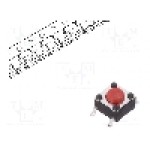 Microintrerupator 6x6mm, OFF-(ON), SPST-NO, C&K - PTS645SK43SMTR92 LFS