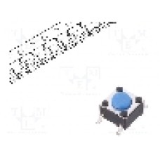 Microintrerupator 6x6mm, OFF-(ON), SPST-NO, C&K - PTS645SM43SMTR92 LFS Microintrerupator 6x6mm, OFF-(ON), SPST-NO, C&K - PTS645SM43SMTR92 LFS
