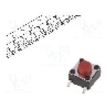 Microintrerupator 6x6mm, OFF-(ON), SPST-NO, C&K - Y97HT23B5FAFP Microintrerupator 6x6mm, OFF-(ON), SPST-NO, C&K - Y97HT23B5FAFP