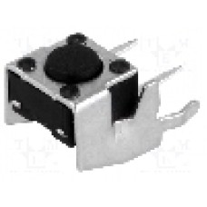 Microintrerupator 6x6mm, OFF-(ON), SPST-NO, NINIGI - 