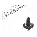 Microintrerupator 6x6mm, OFF-(ON), SPST-NO, NINIGI - 