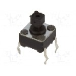 Microintrerupator 6x6mm, OFF-(ON), SPST-NO, NINIGI - 